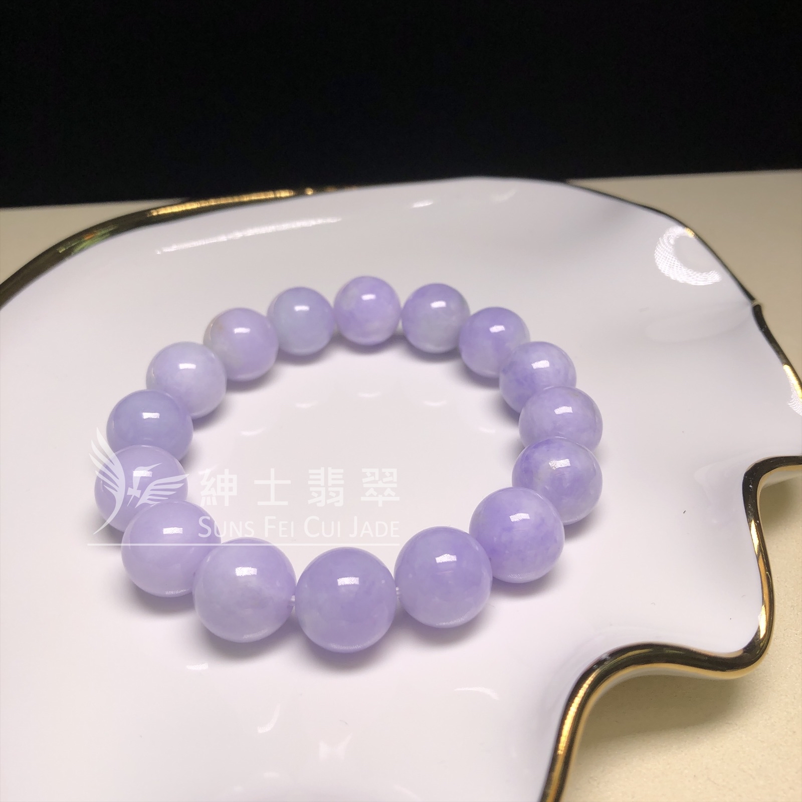 🎁紫羅蘭手串13mm  CA00597