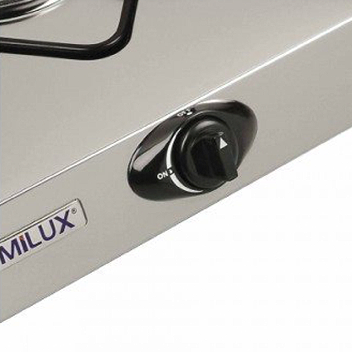 Milux Stainless Steel Double Burner Gas Cooker (MSS-2800)