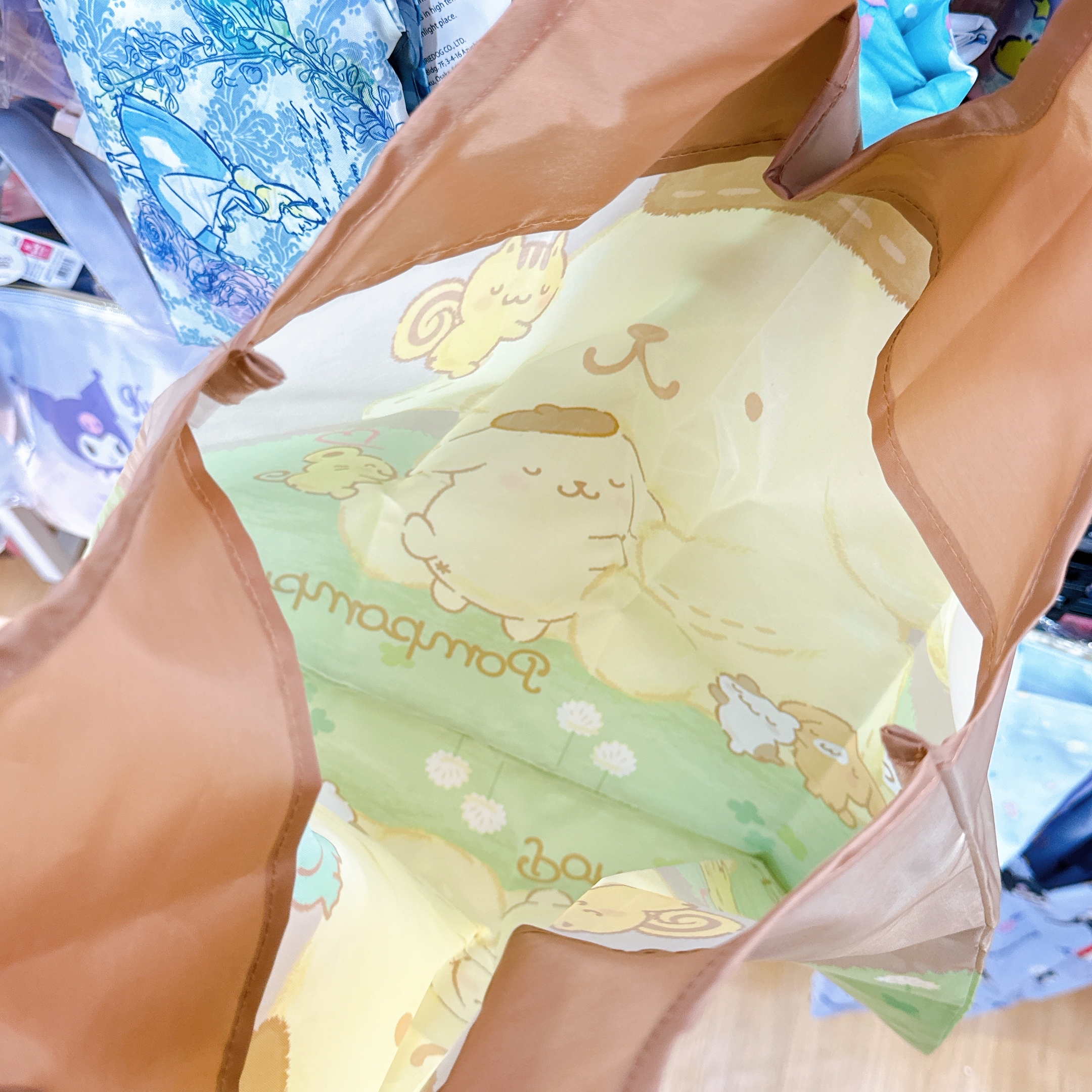 日本直送Sanrio 布甸狗  usahana 環保袋