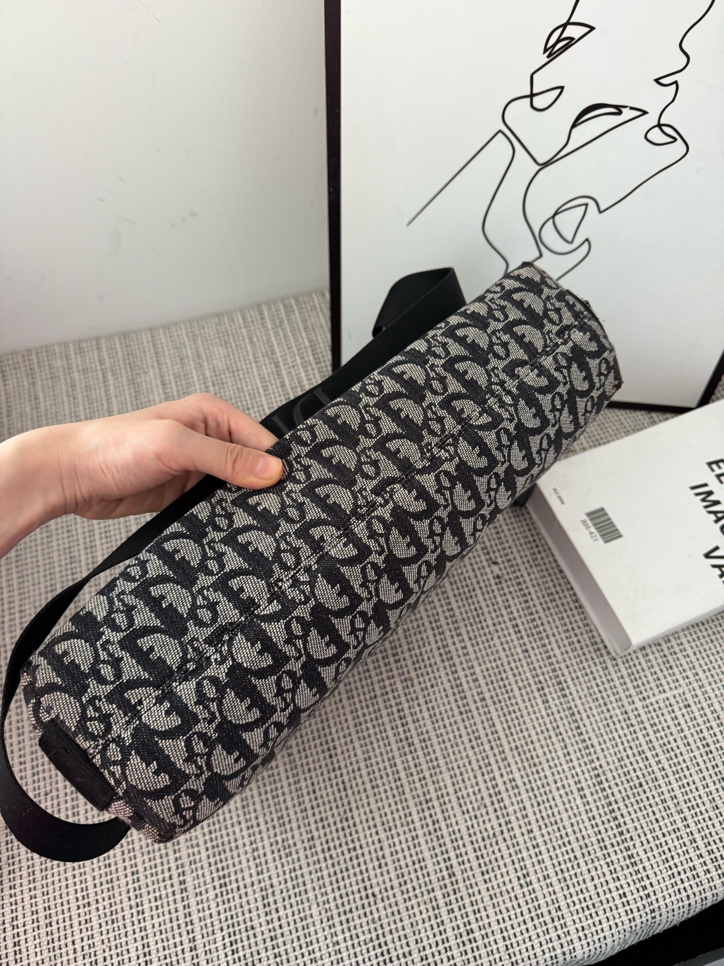 【預訂貨品】Dior黑色老花流浪包