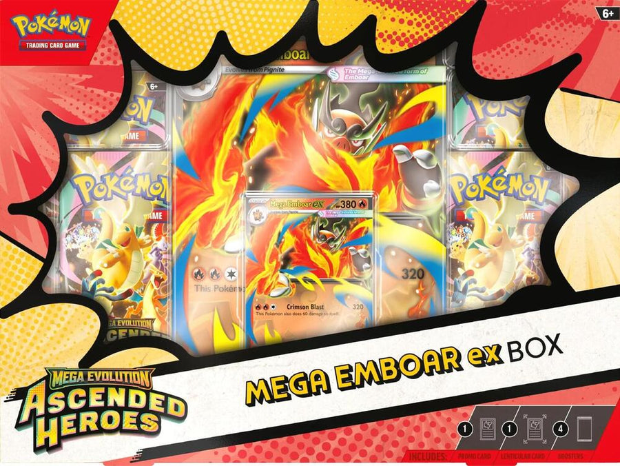 Pokémon TCG ME: Ascended Heroes - Mega Feraligatr ex Box
