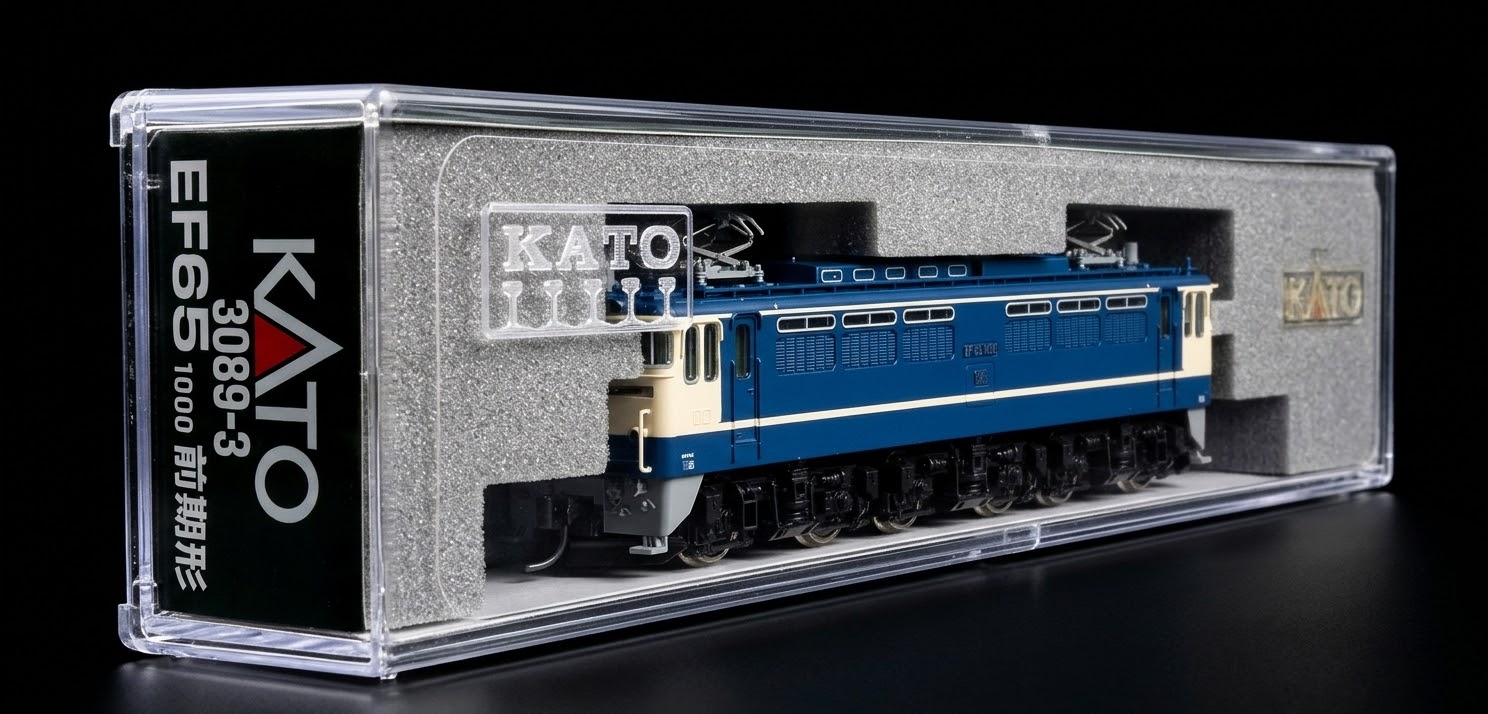 KATO EF65 1000 前期形 (スロットレスモーター搭載) 3089-3