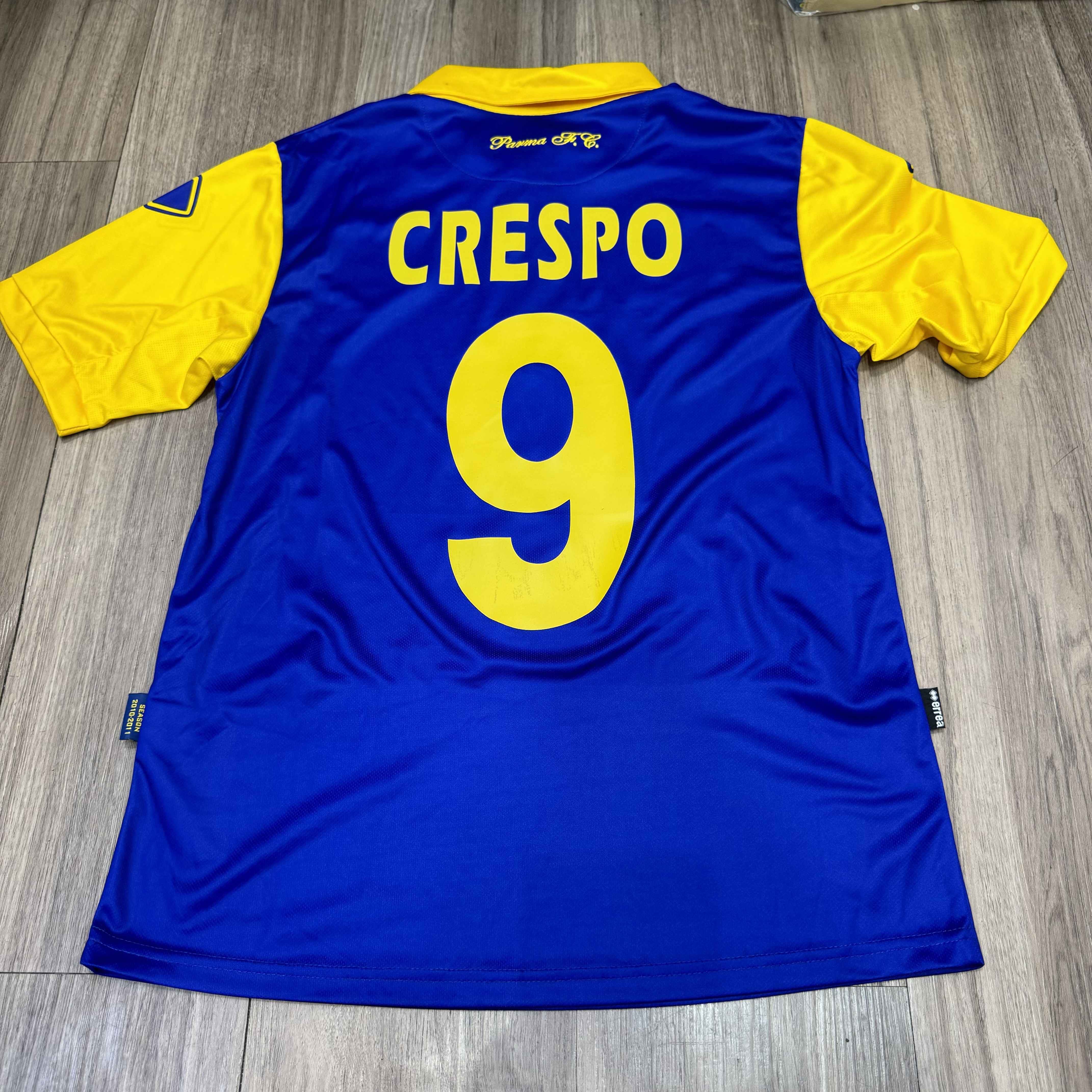 Parma 10/11 away shirt #9 Crespo 