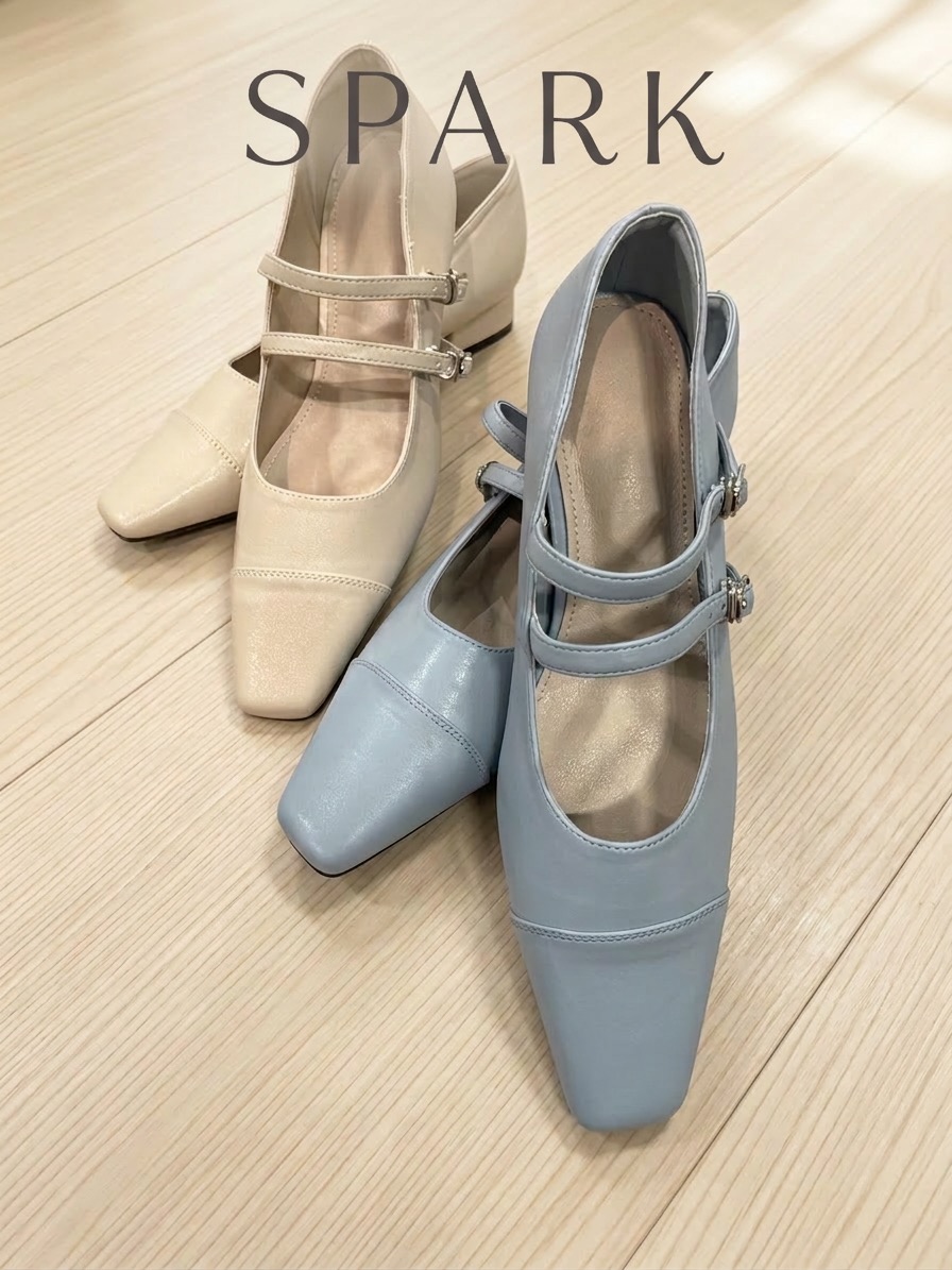 SPARK日系雙帶瑪利珍鞋