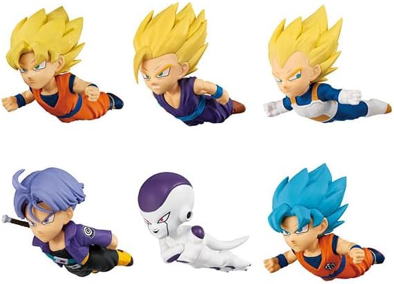 (預訂訂金 $100) (總價 $306) MegaHouse 龍珠 飛翔吧!英雄們! Tobimas Dragon Ball (再版) (原盒6盒) (1套6款) (行版)