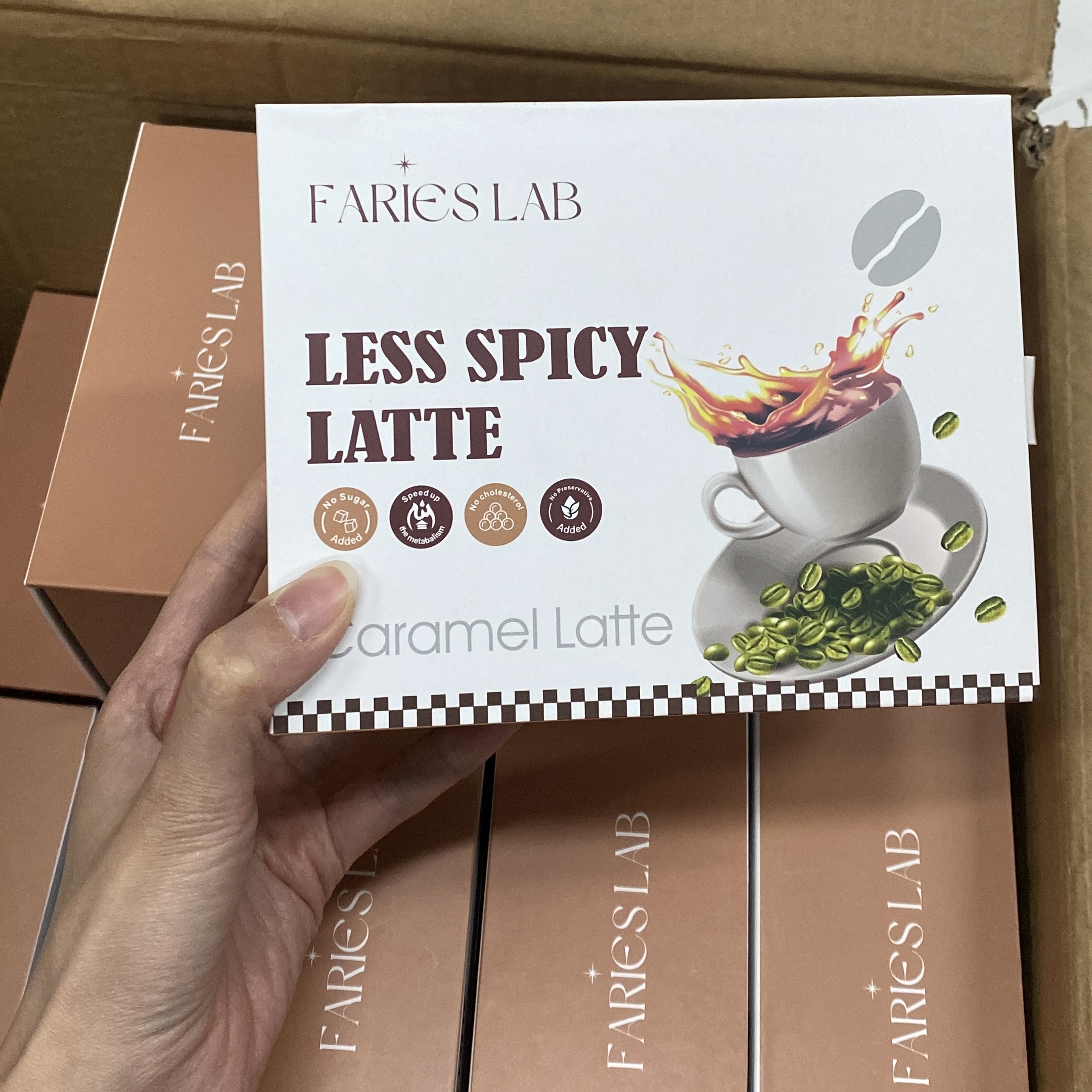 現貨 -  一套3盒 FARIES LAB微辣咖啡(一盒15包)