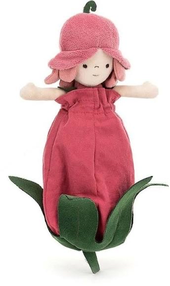 Jellycat Petalkins Rose Flower Fairy (Retired) 玫瑰花仙子