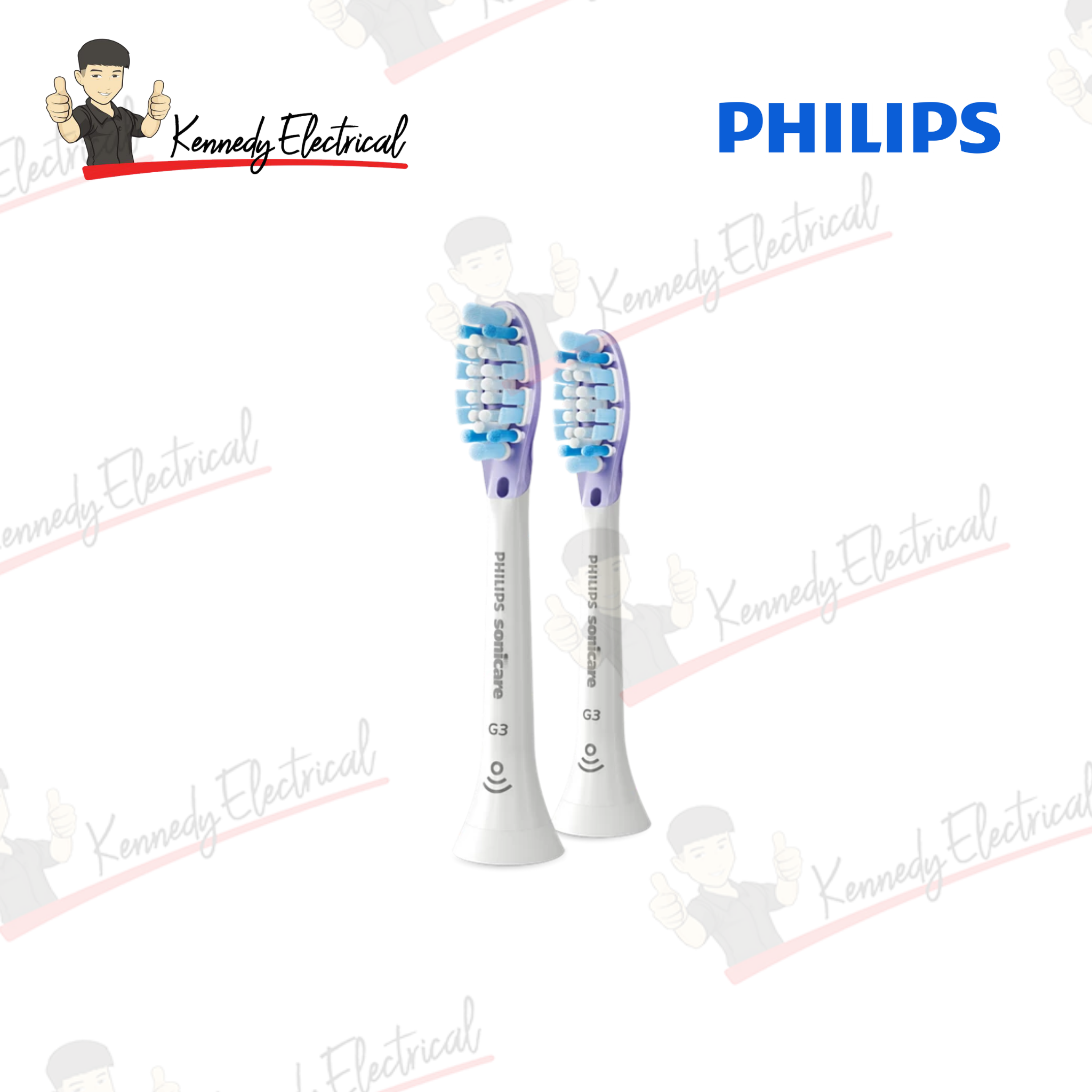 Philips Sonicare G3 Premium Gum Care Standard Toothbrush Heads White 2pcs (HX9052/67)