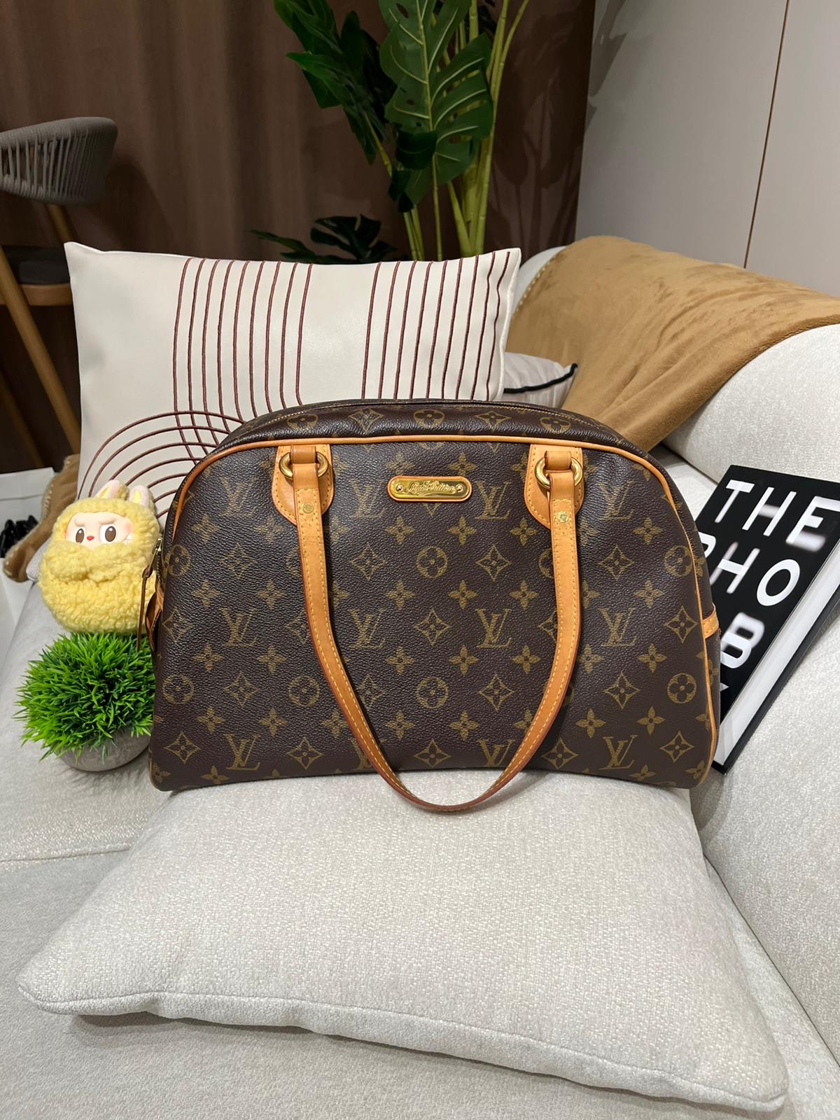LV Monogram Montorgueil Shoulder bag 100%Authentic, 85%New ✅Dust bag