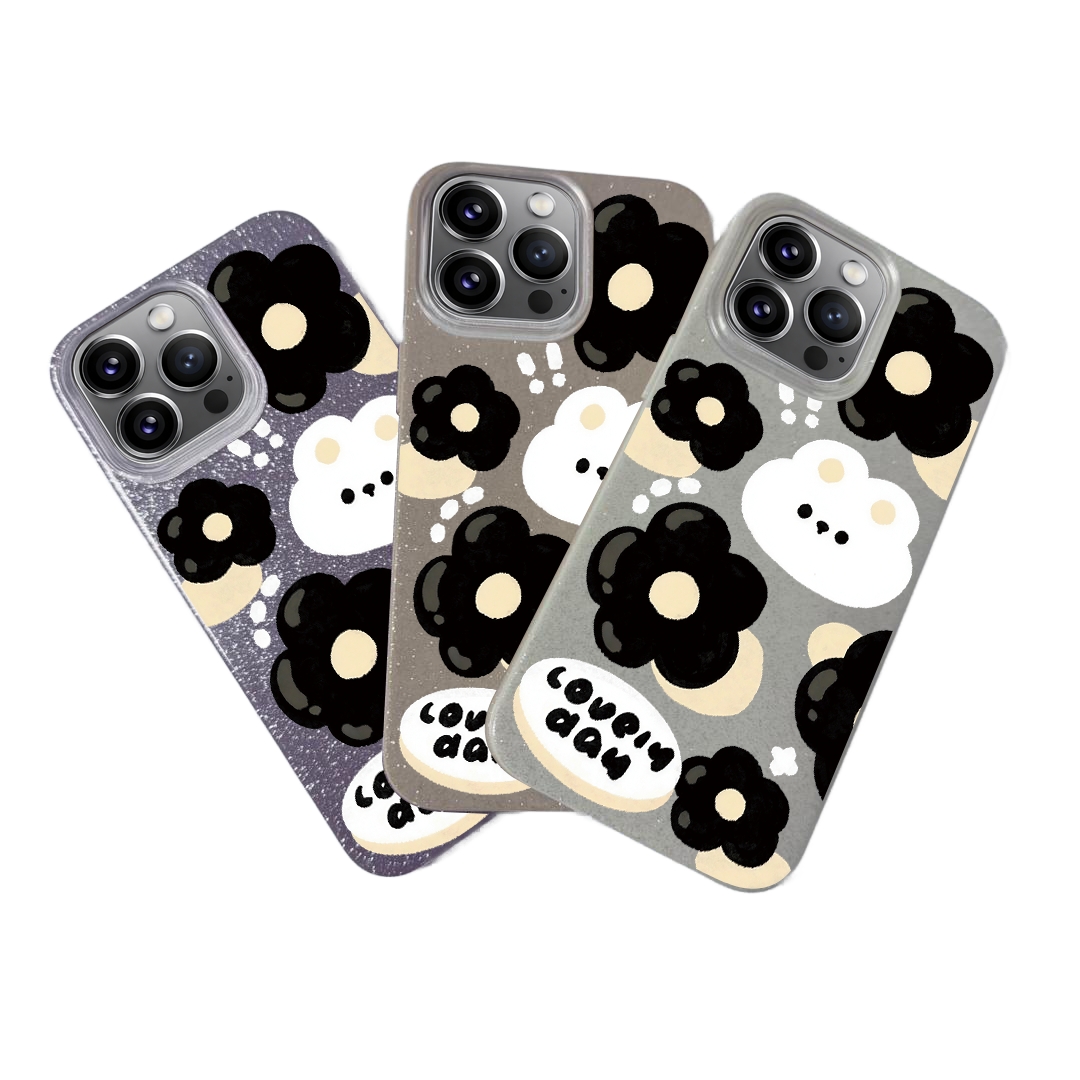 BLING CASE PHONE FOR IPHONE - DESIGN FLOWER Y