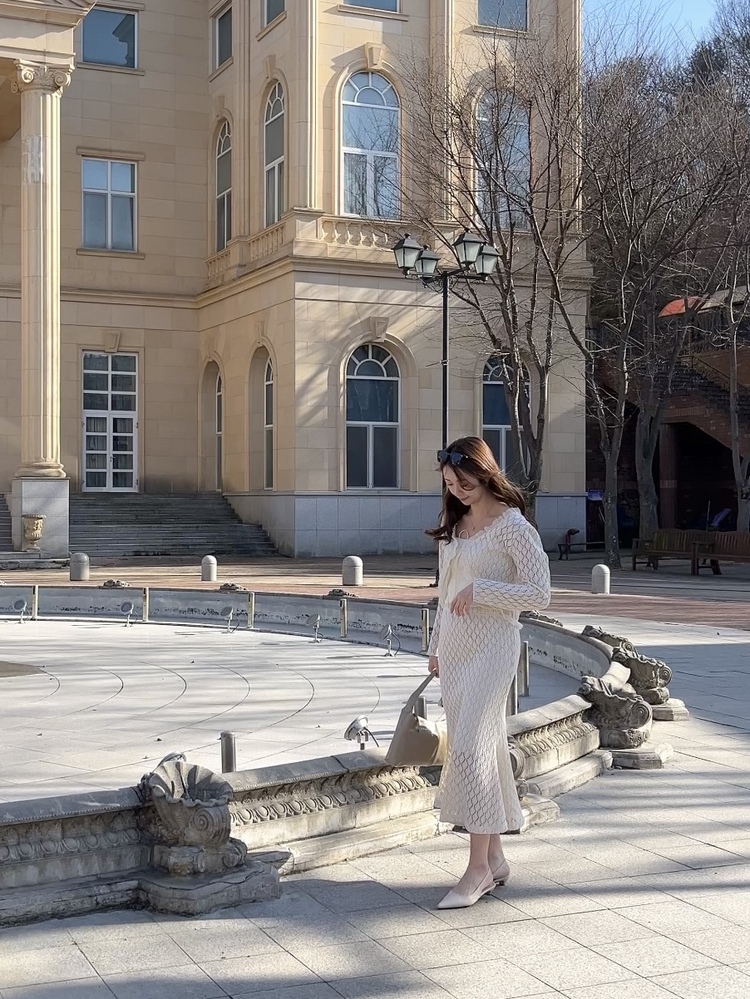 The Lacie Cardigan Set (Ivory)