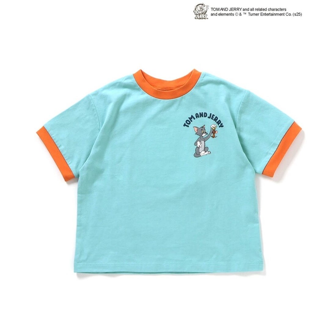 A0100 Tom & Jerry 藍色短袖上衣