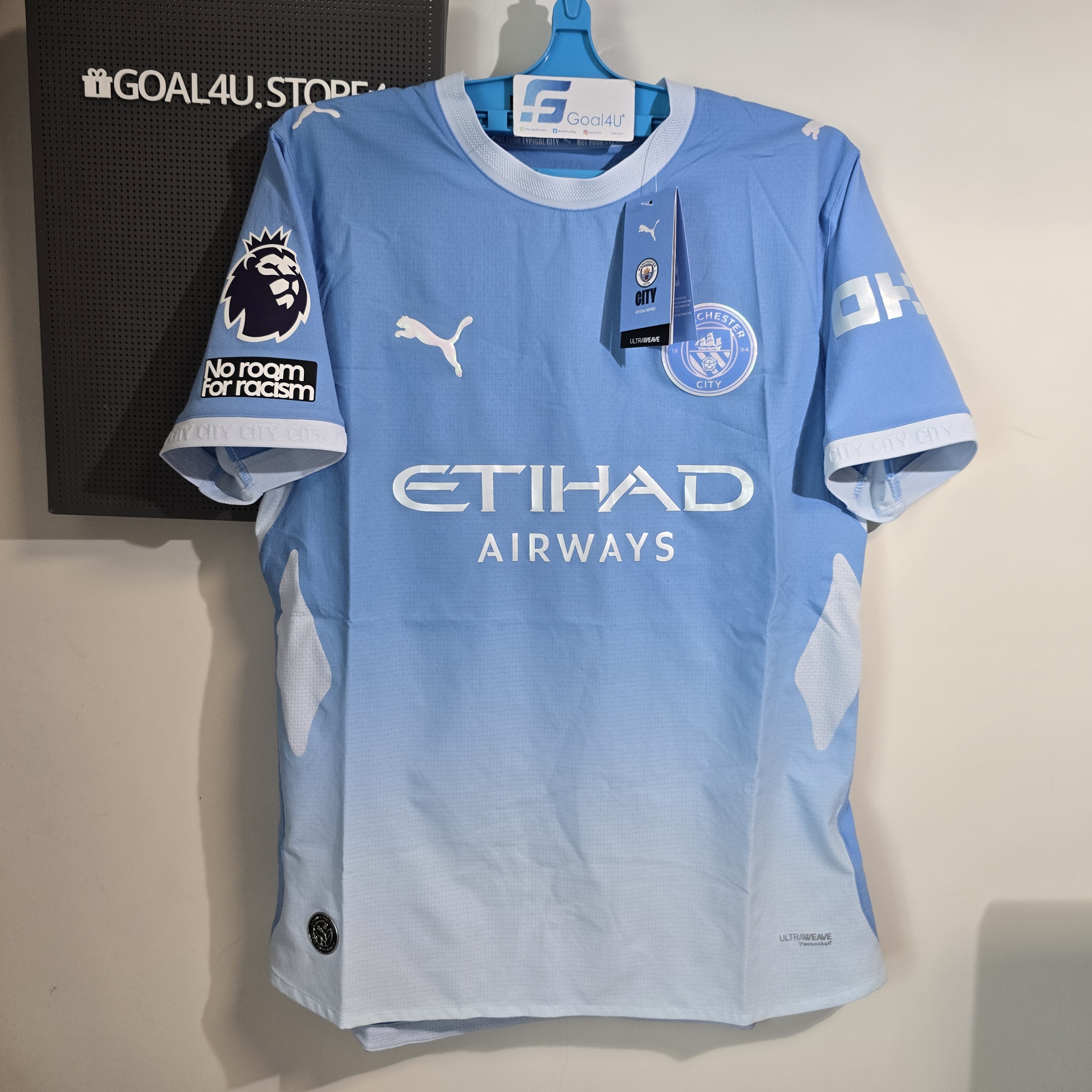 天藍漸變 Puma Manchester City 曼城 2026-27 主場球員版球衣 (可加印字章) 784323