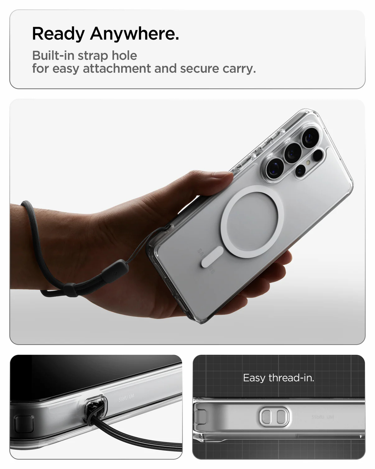 Spigen Ultra Hybrid (Mag Fit) For Samsung S26系列