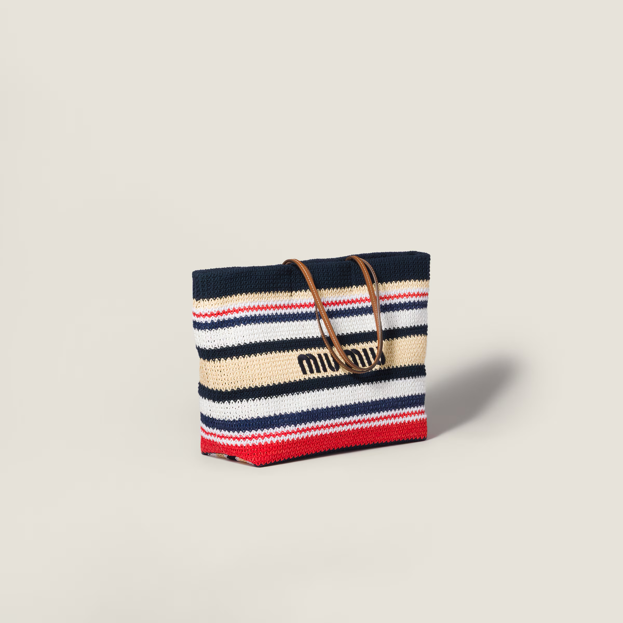 限時精選折扣✨訂貨🍒MiuMiu Woven Tote Bag  Size 34x40x16cm