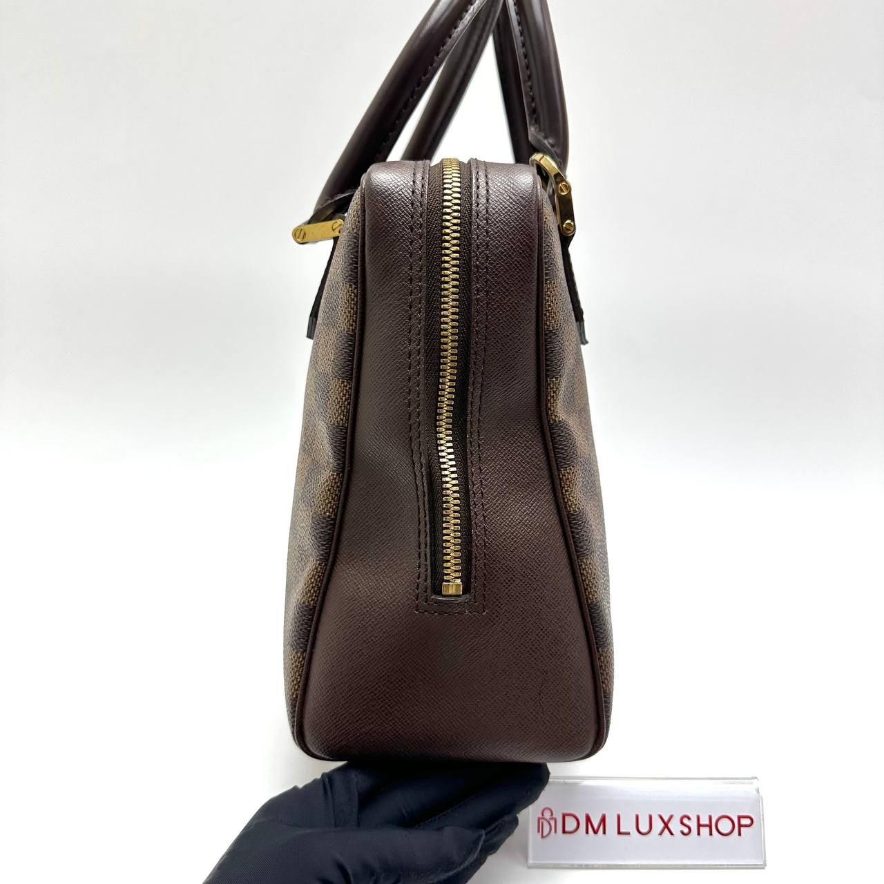 LV Damier Ebene Brera Handbag GHW