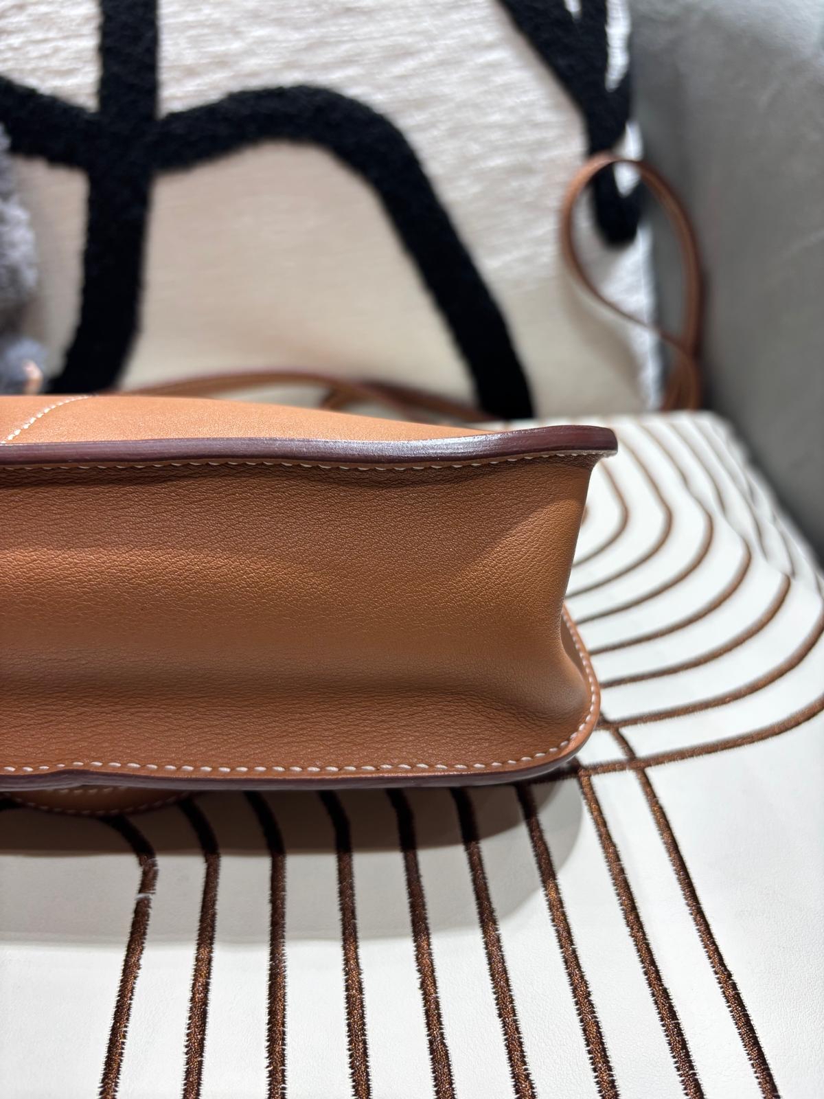 Hermes Mini Halzan STAMP A gold 100%Authentic, 98%New✅Dust bag✅box