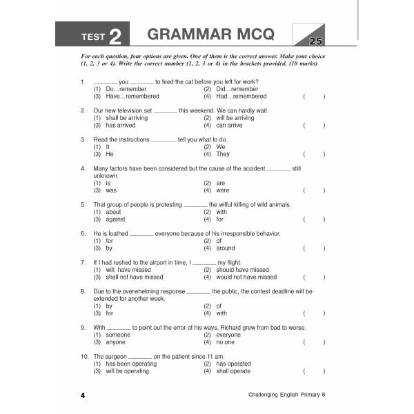 Challenging English Primary 6 (2nd Ed)