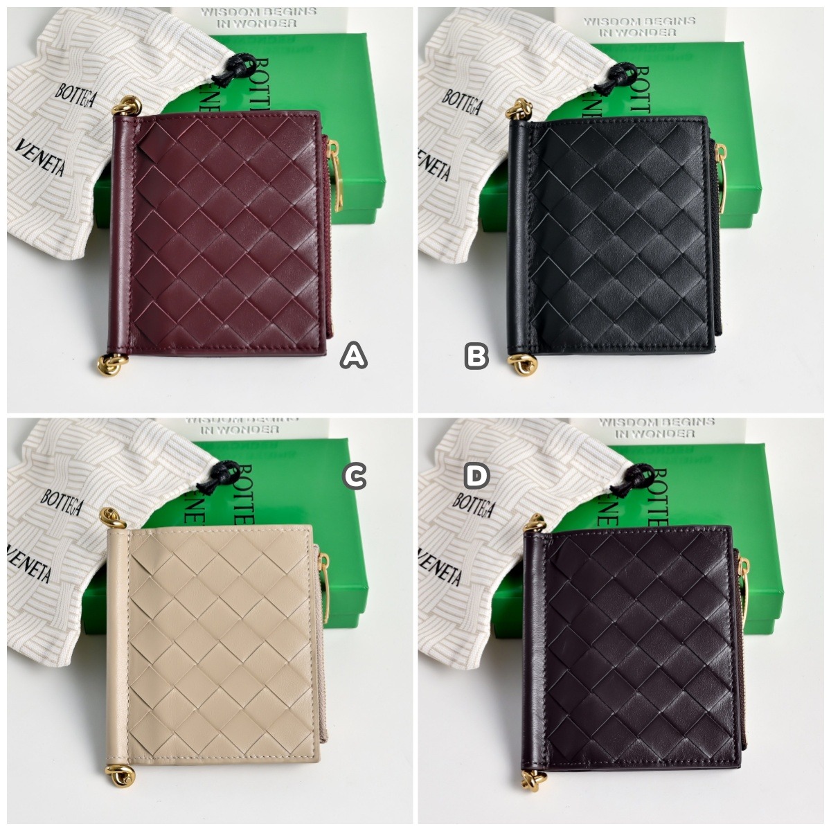 Bottega Veneta Solstice Leather Card Holder 真皮銀包 連禮盒