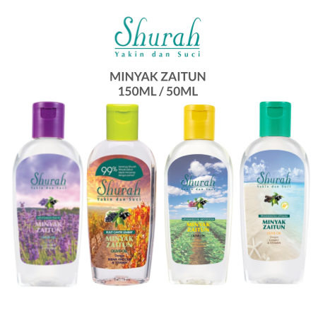 Shurah Minyak Zaitun 150ml / 50ml