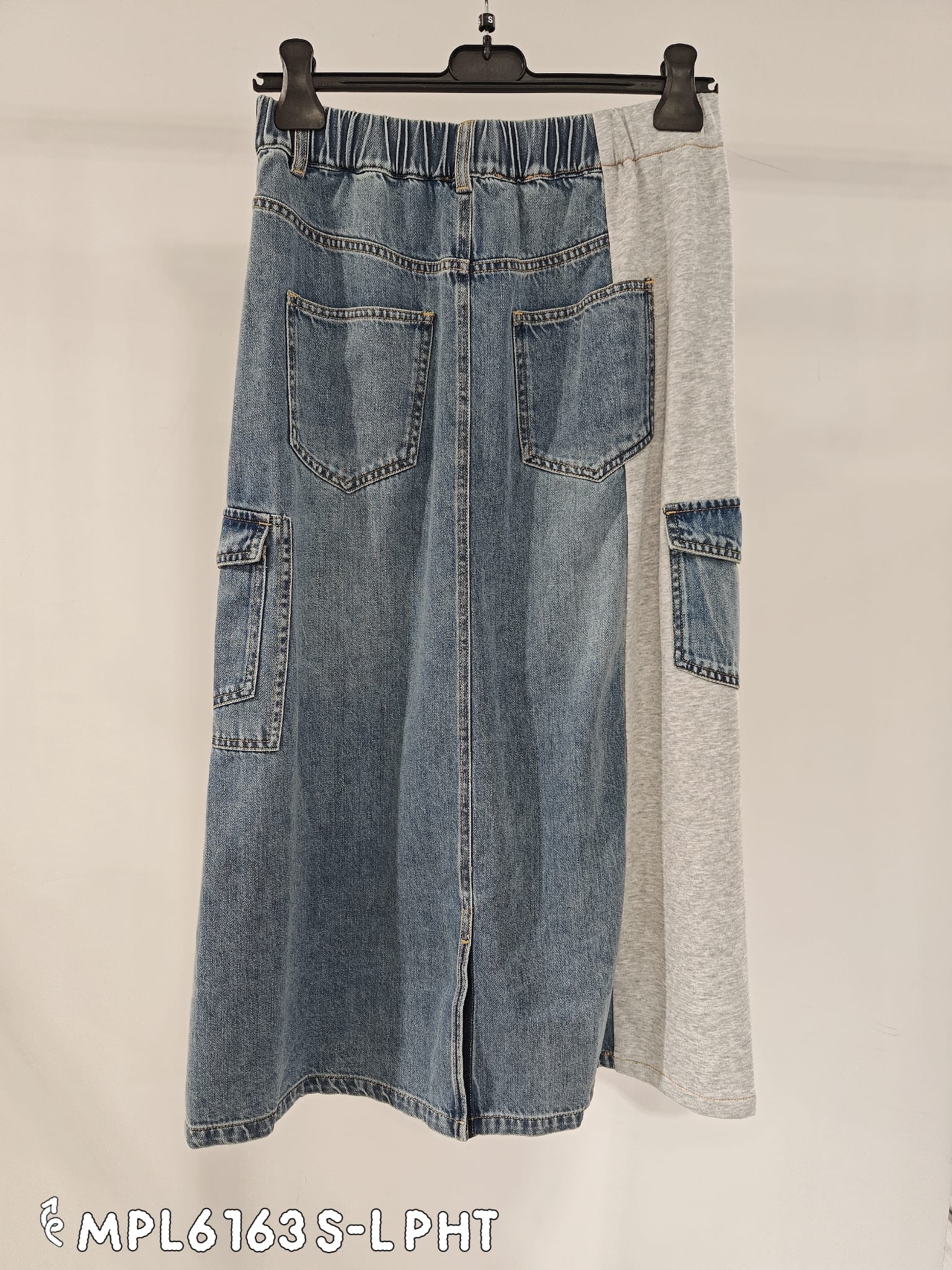 歐洲牛仔拼布裙 M614 MPL6163479