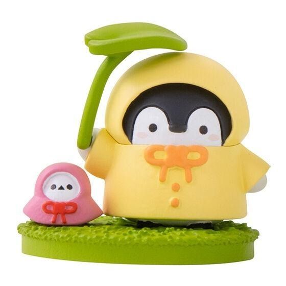 🌐代理版 正能量 企鵝 朋友小插曲系列 VIGNETTE FRIENDS 扭蛋 雨衣