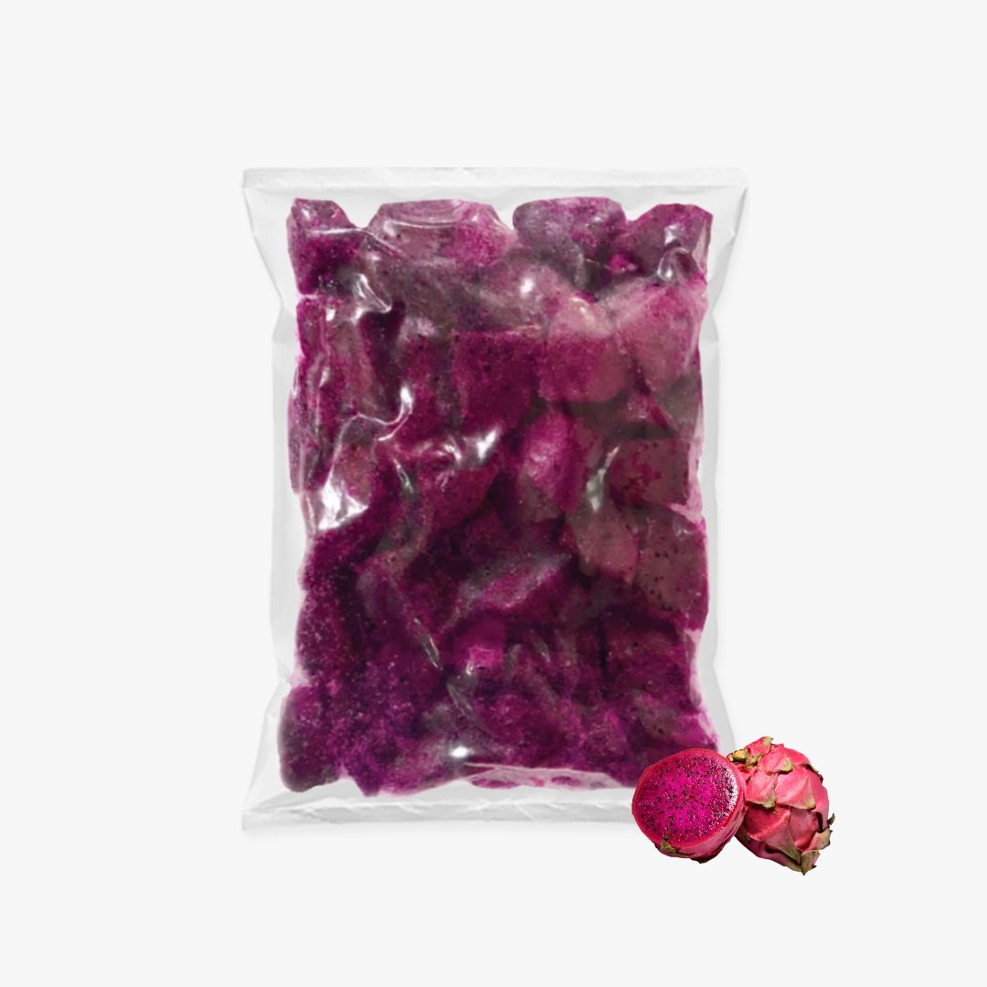 Frozen Red Dragon Fruit Chunk
