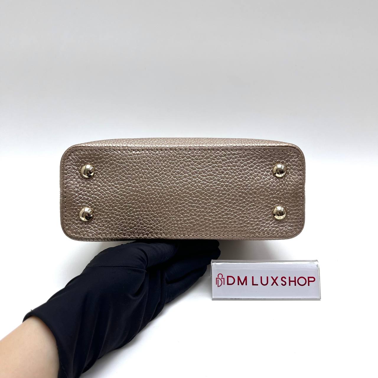 LV Mini Capucines Flower Crown Gold