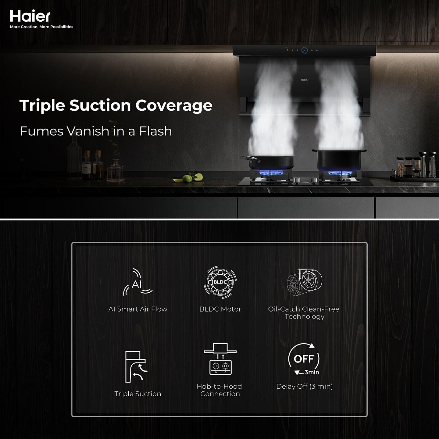 Haier T-Shape Range Hood (HH-CT6906)