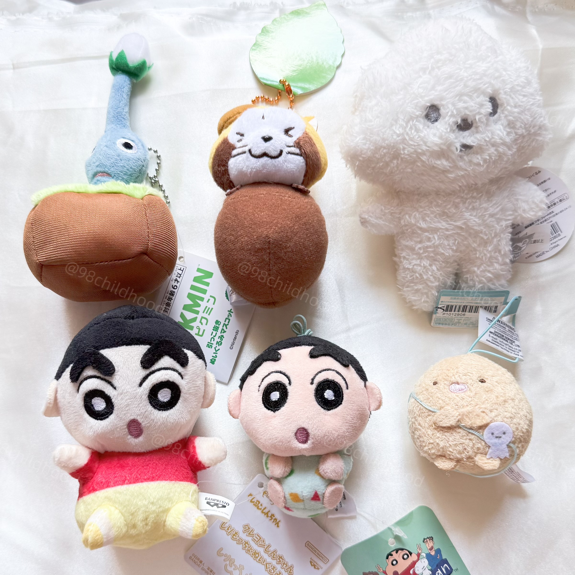 孤品 - 蠟筆小新/皮克敏 景品公仔