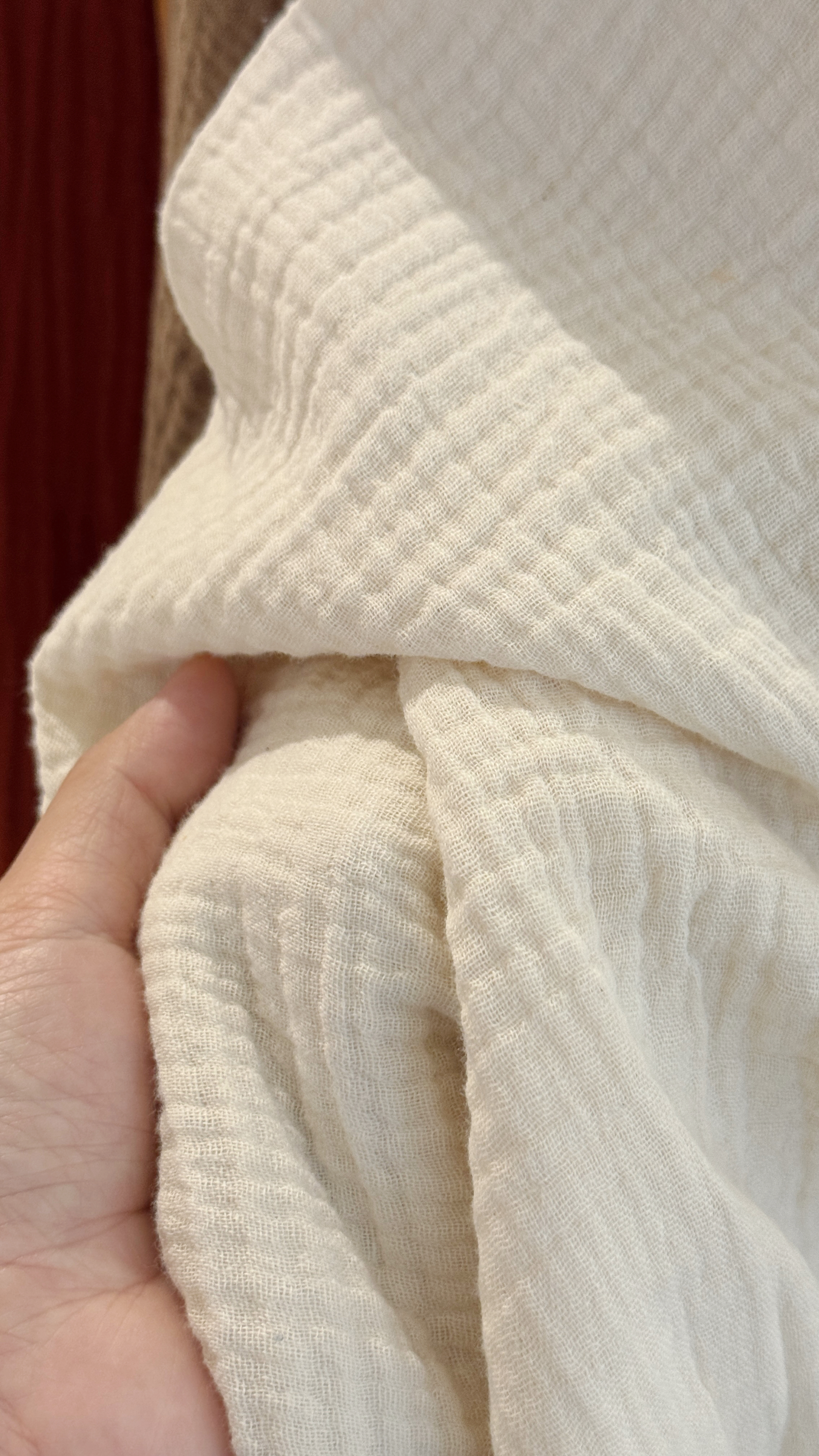 日系自然肌理棉麻外套