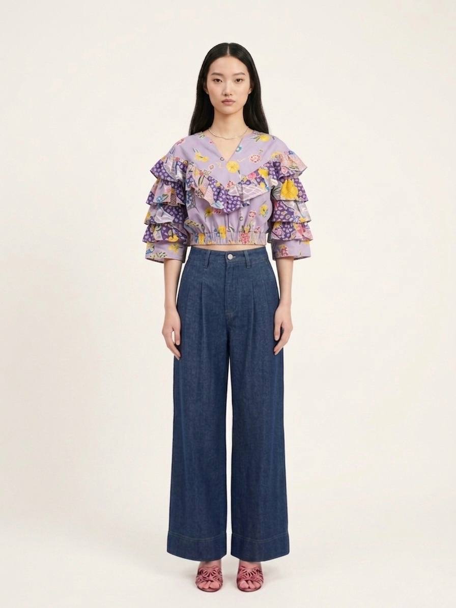 W8822 - Lestari Batik Top