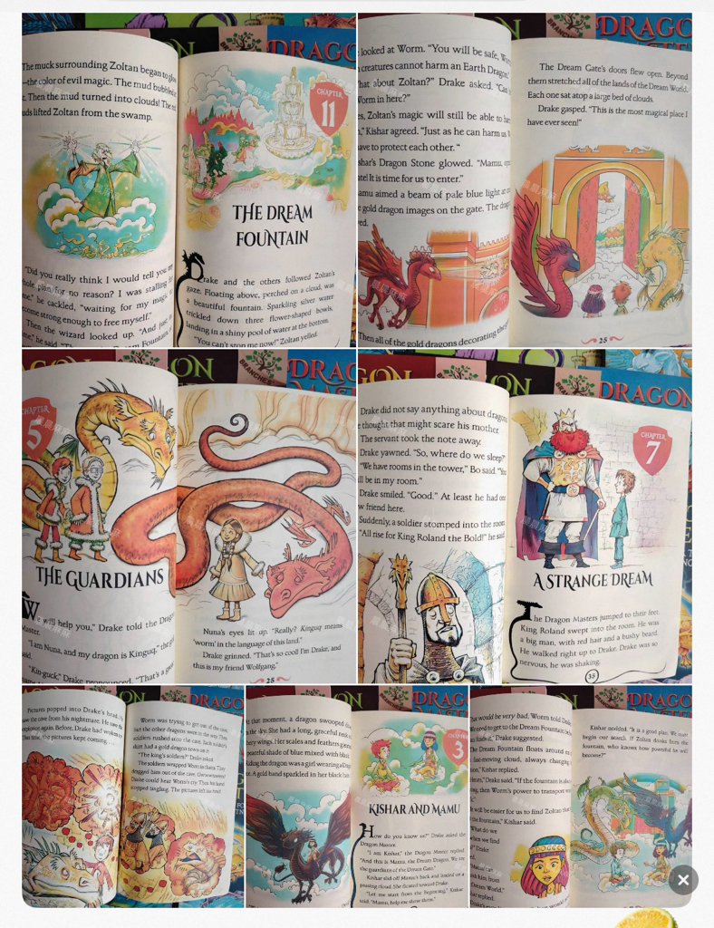 B5或A4 尺寸🟥Dragon master 彩色印刷版1-10 尺寸是A4