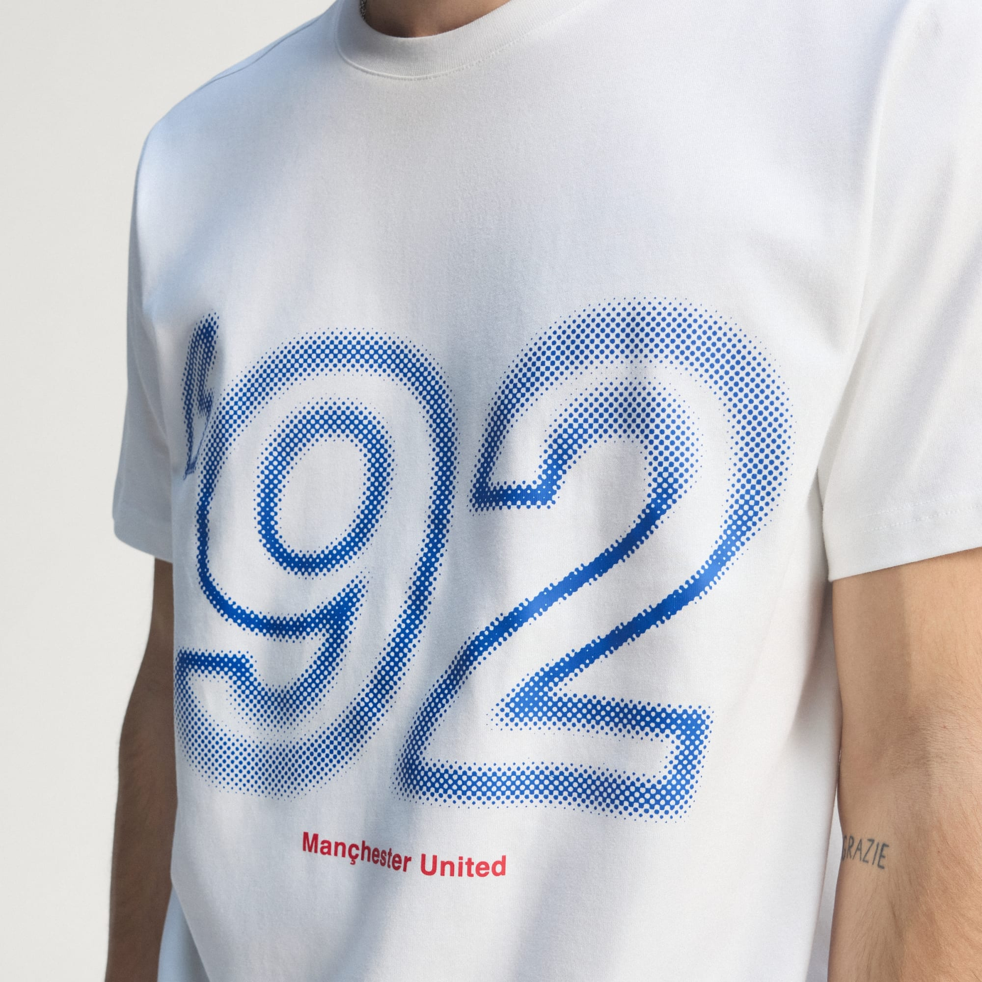 經典休閒美學  ⚽ Adidas Originals Manchester United 曼聯 1991/92 短袖T-Shirt JM5499