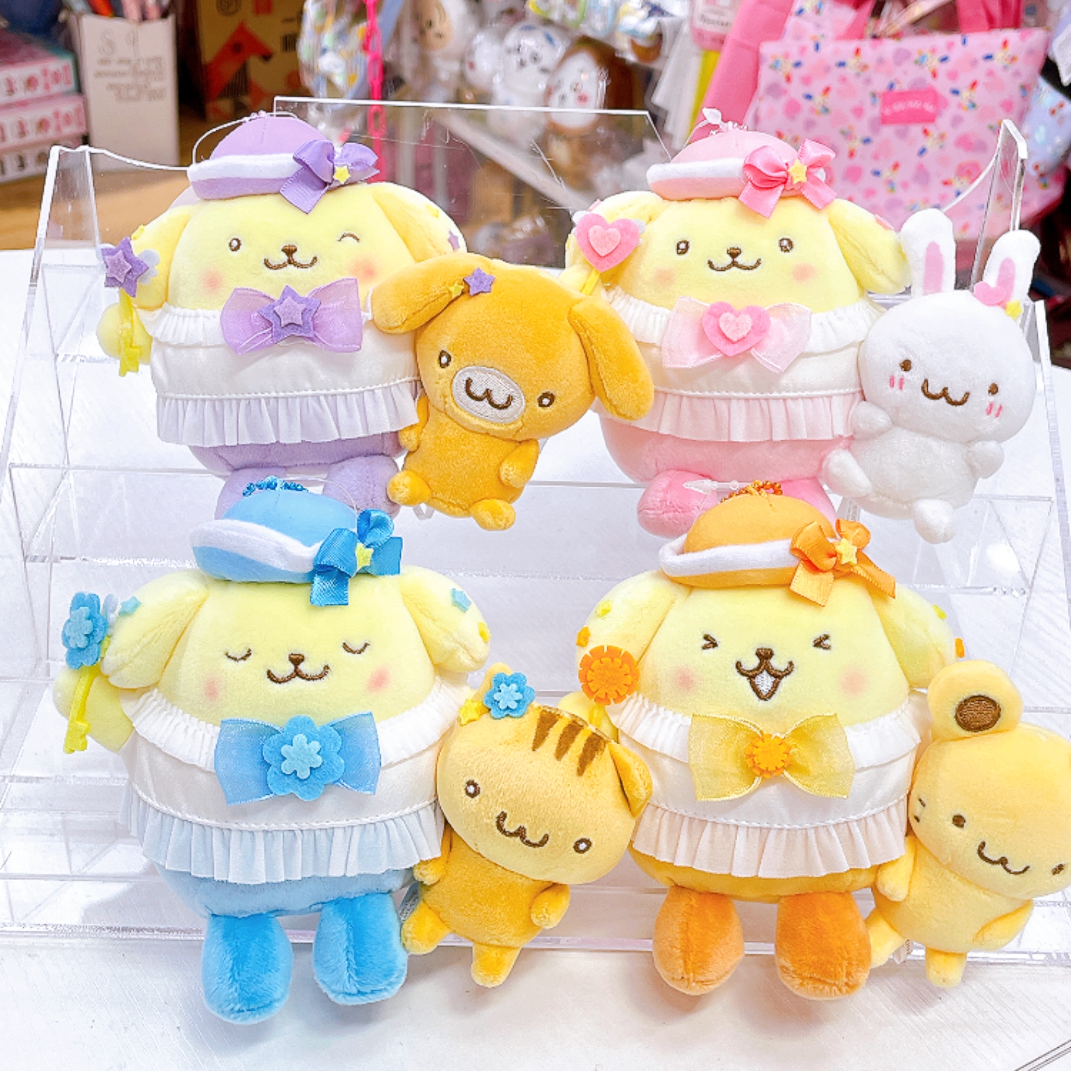  日本直送日本限定Pop up Store布丁狗 朋友仔公仔掛飾