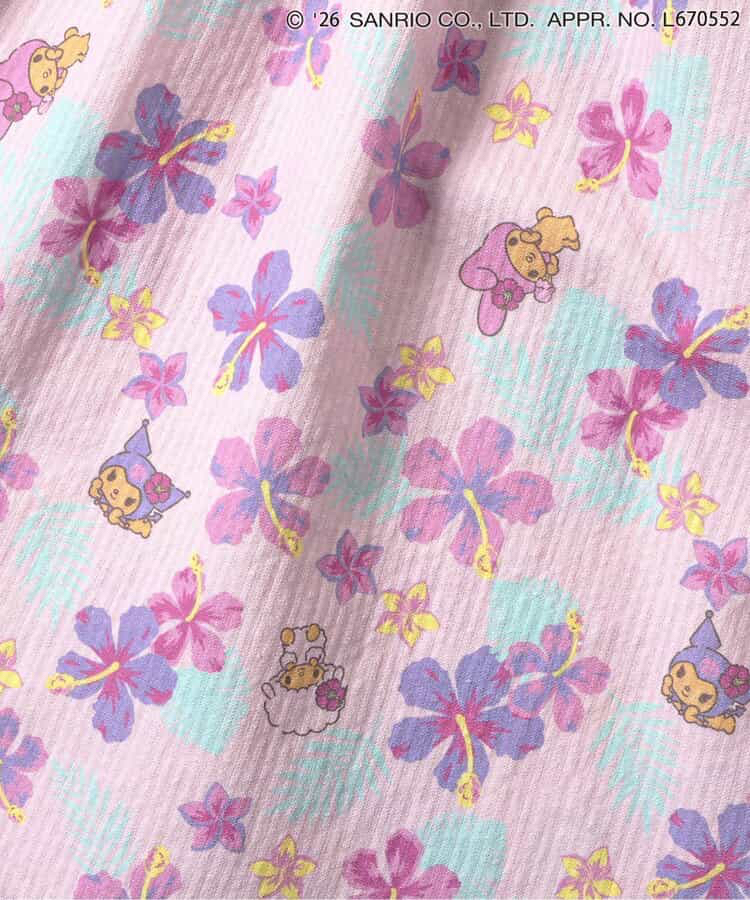 🇯🇵預訂 日本直送🇯🇵Apres les cours x Sanrio系列三色烘烤人物印花花卉滿拼接荷葉邊連身裙