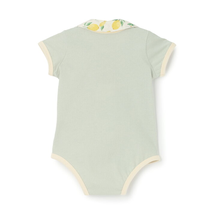 🇯🇵預訂 日本直送🇯🇵Petit Main x Lee三色標誌貼花連圍兜短袖包屁衣套裝