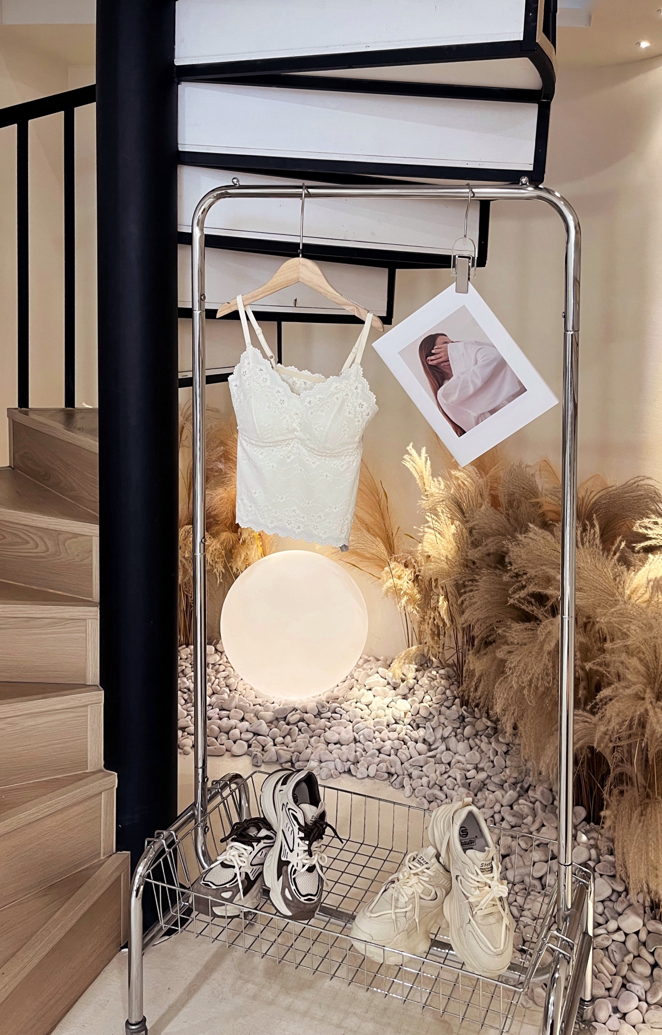 95107田园花胸垫美背