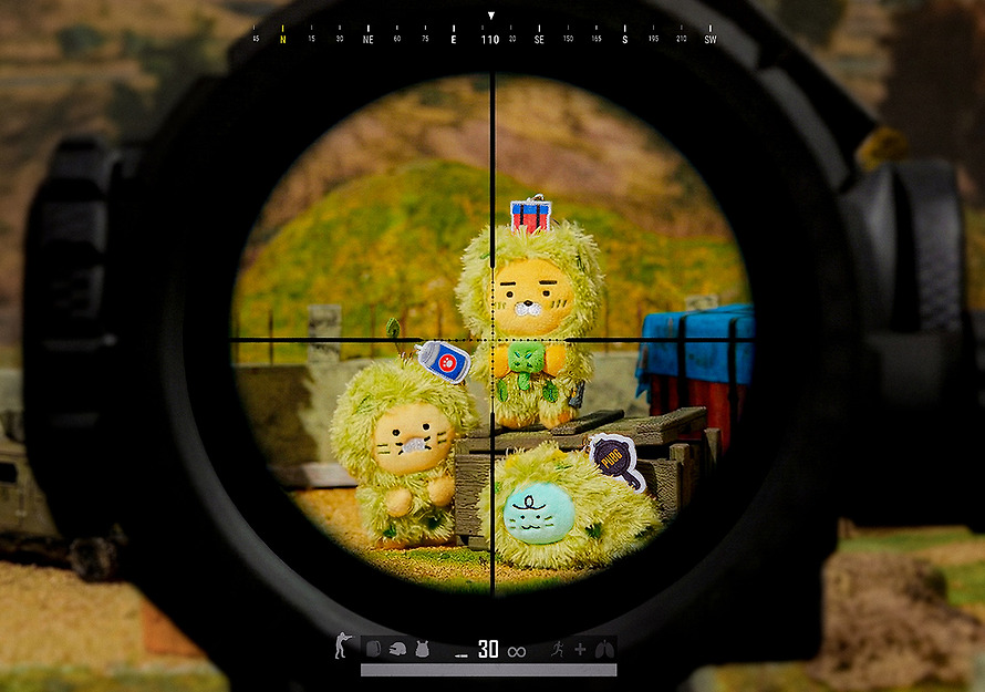 PUBG Battlegrounds X Kakao Friends 公仔鎖匙扣_Ryan 春植 Jordy