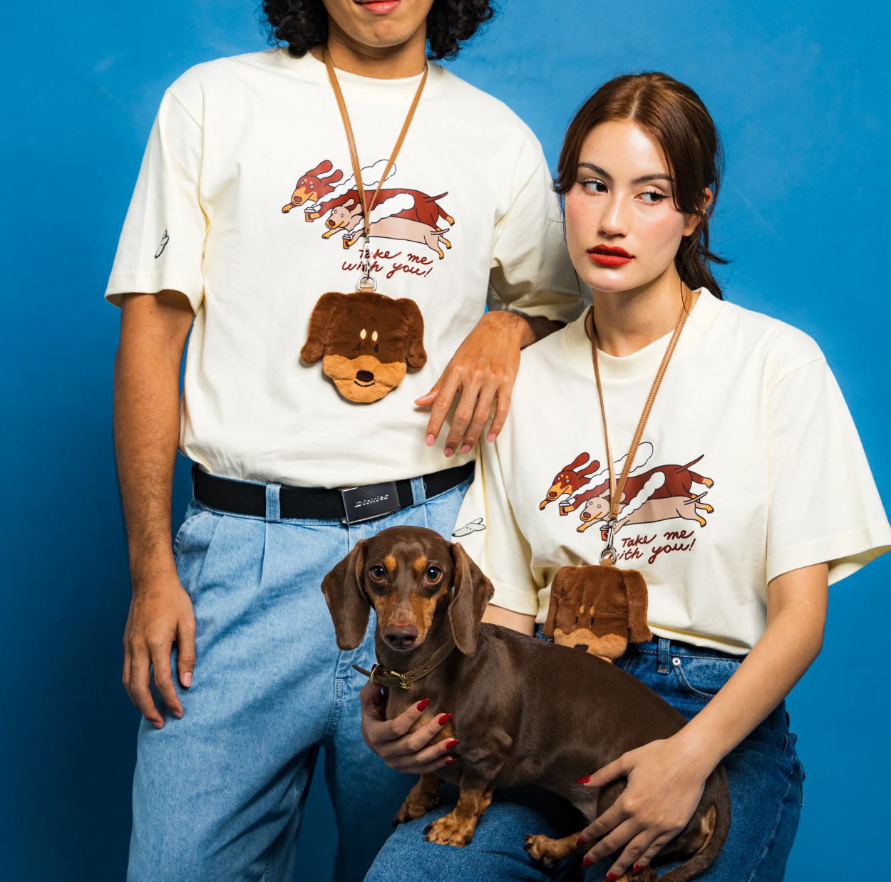 【預訂】泰國臘腸狗Cafe BENKOFF Take Me with You Shirt