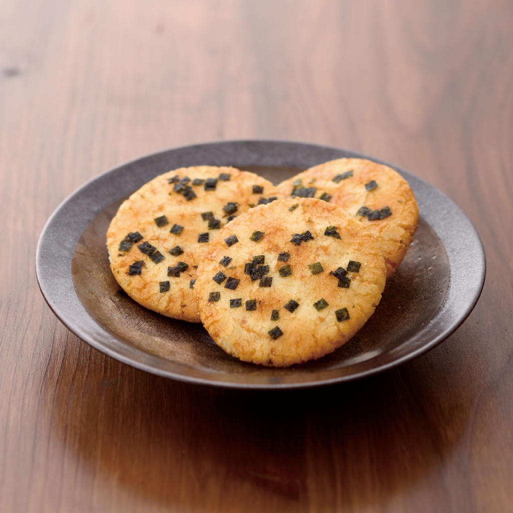 小倉山荘 嵯峨乃焼 大缶（2枚入り32袋）- 01260301