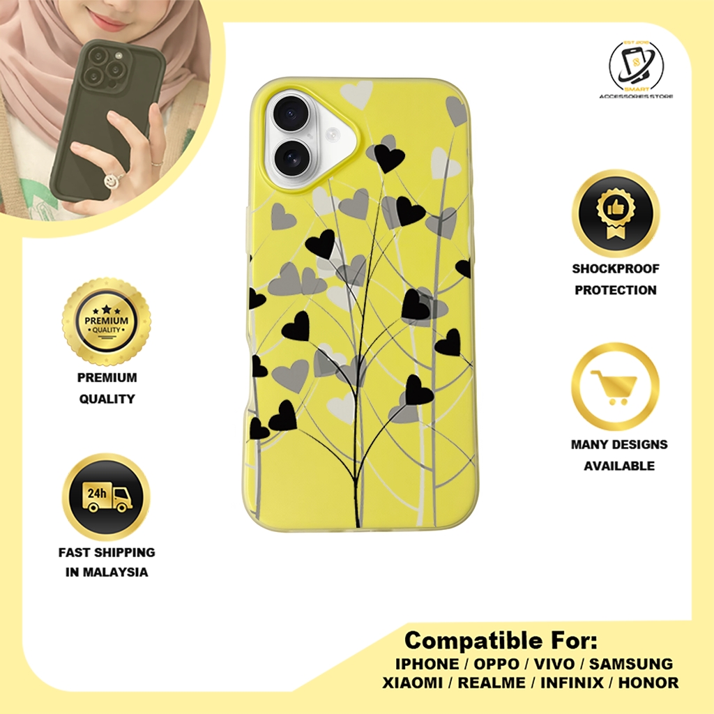 JELLY CASE PHONE FOR IPHONE - DESIGN FLOWER K