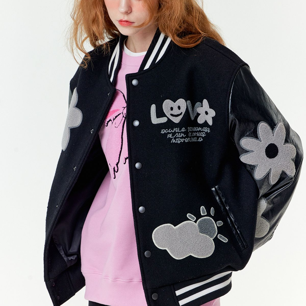 [MISTER CHILD] MULTI LOGO VARSITY JACKET (2種)