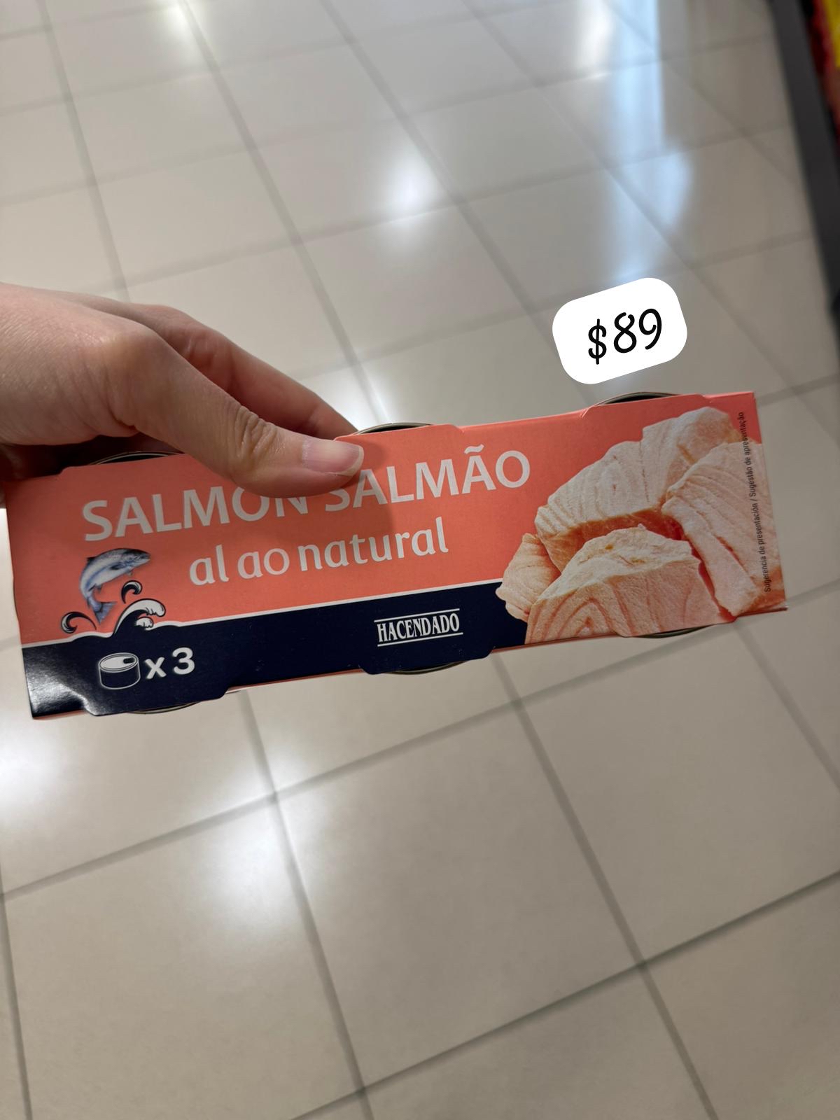 西班牙HACENDADO SALMON SALMAO al ao natural 