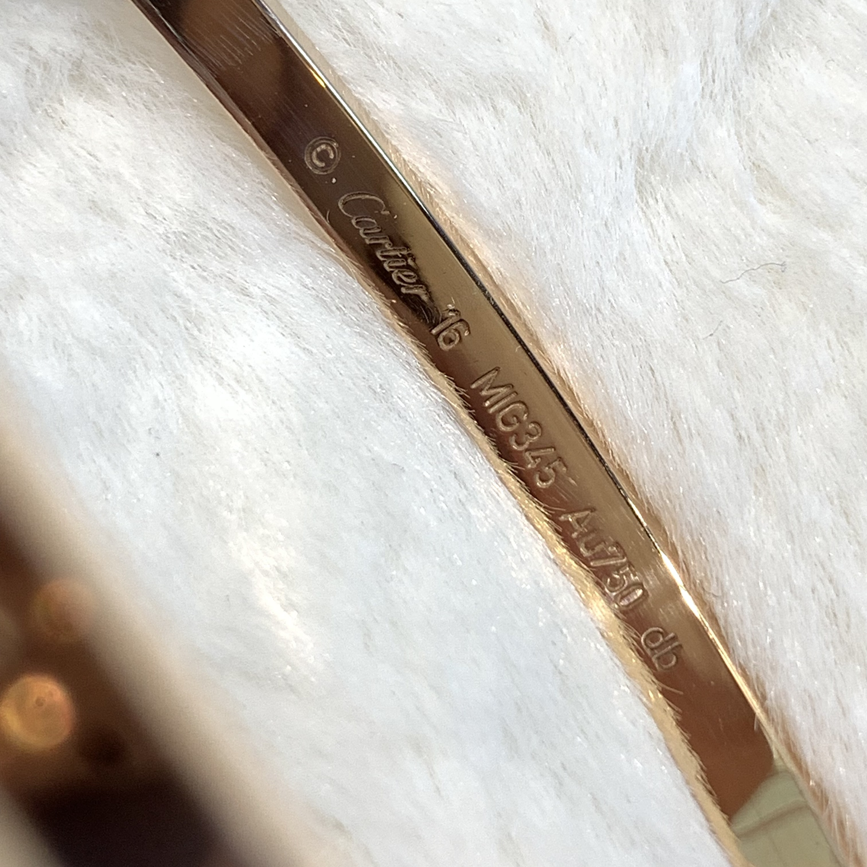 Cartier卡地亞 18k玫瑰金 love 窄款 16碼 熱門尺寸款❤️‍🔥