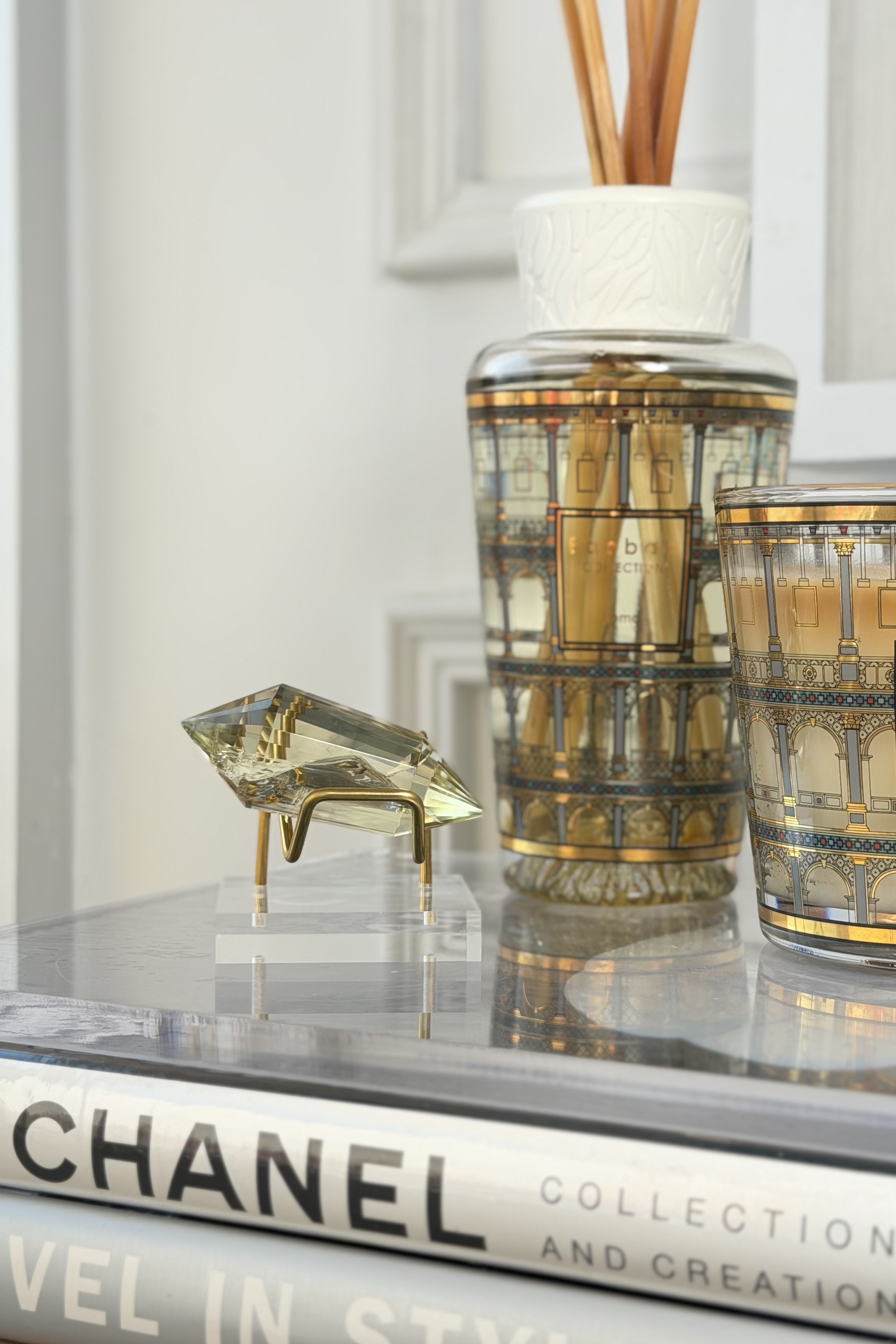  ༒6.2cm 黃晶沃格爾雙尖༒ VC.1155CF6GA5-RB15*5NF