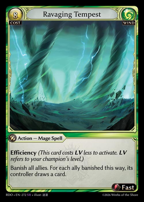 Ravaging Tempest / RDO-272 (SR)