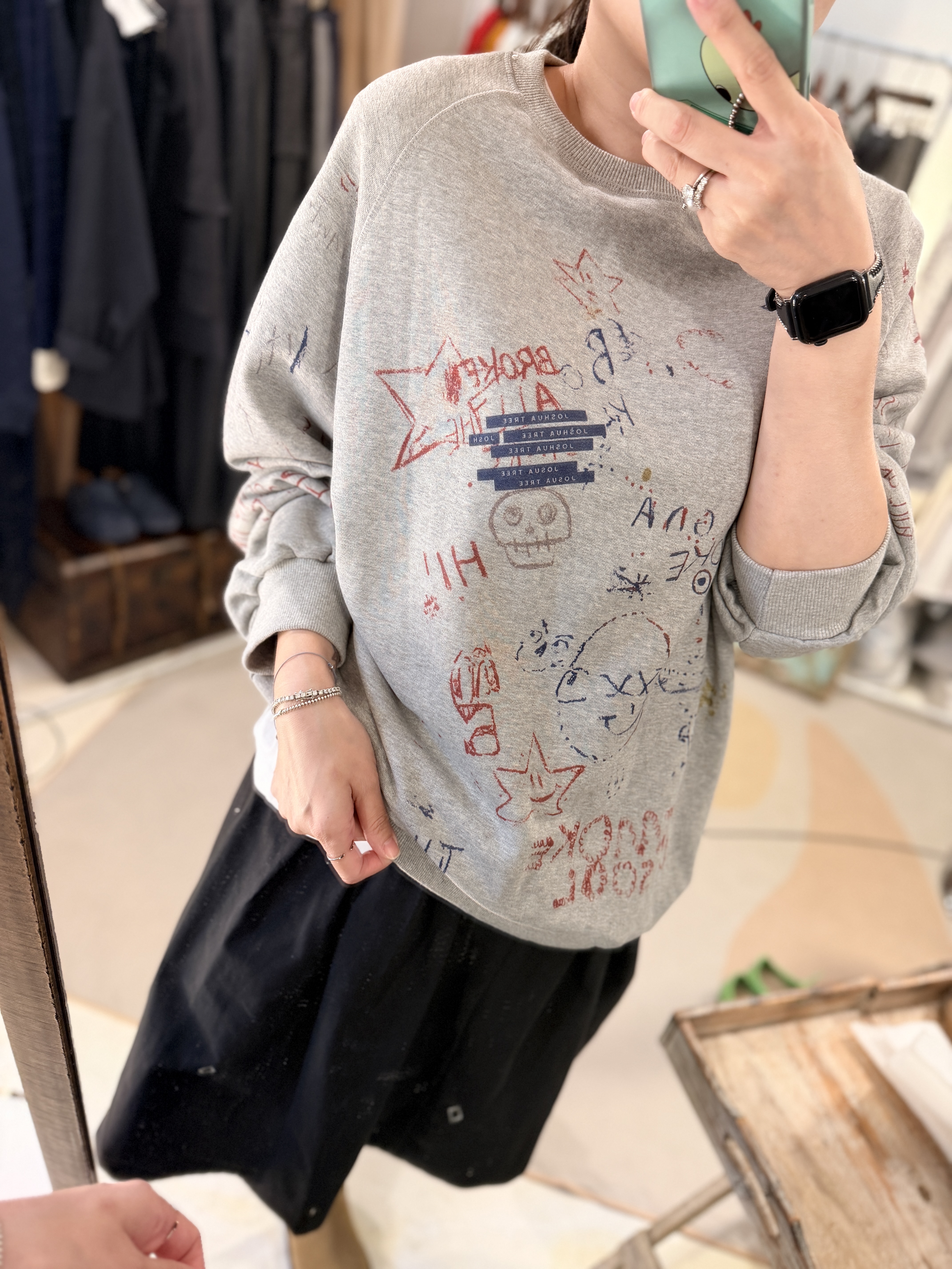 Kids painted sweater