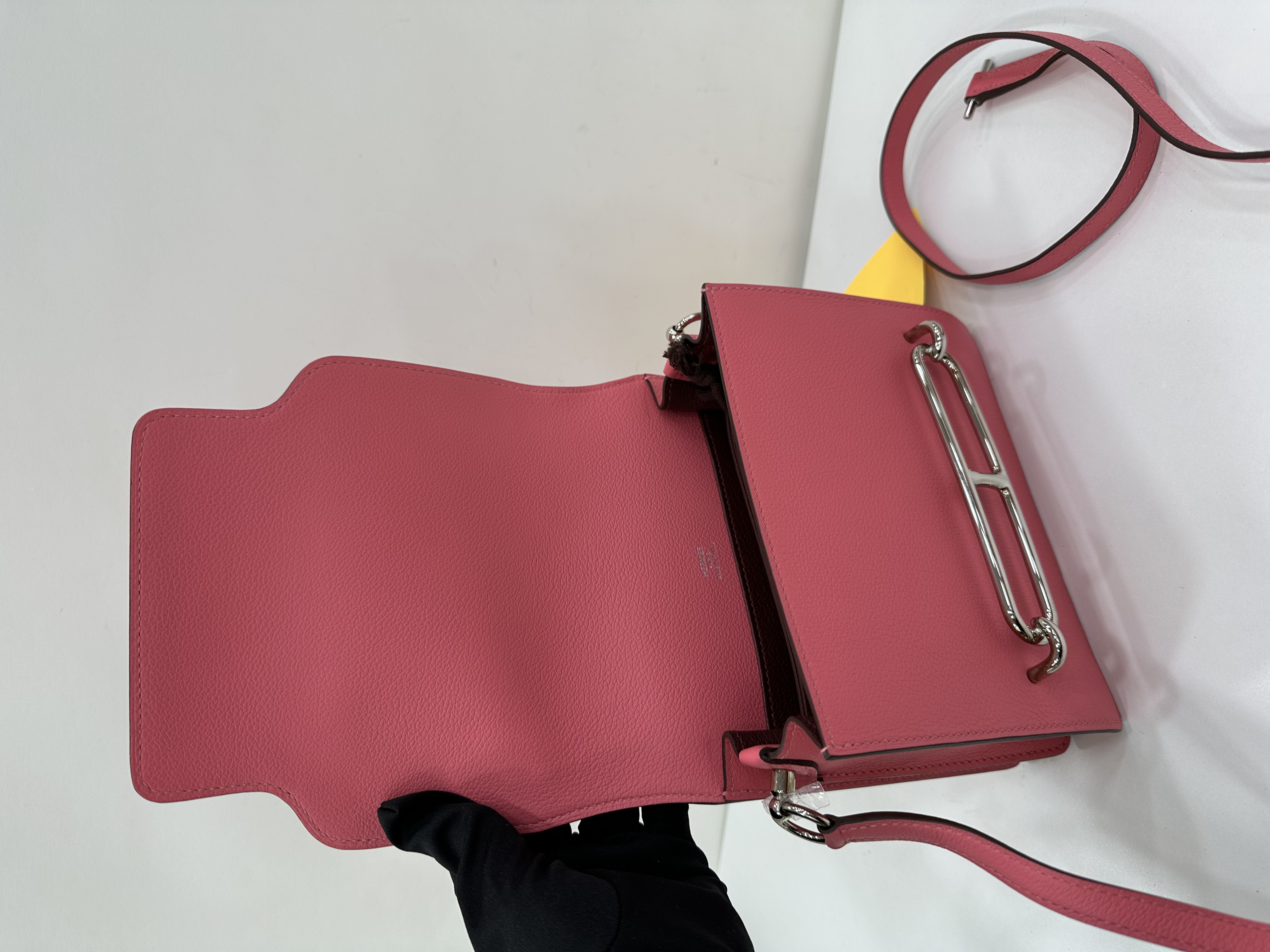 Pre-owned Hermes Roulis mini 8W / Stamp Z