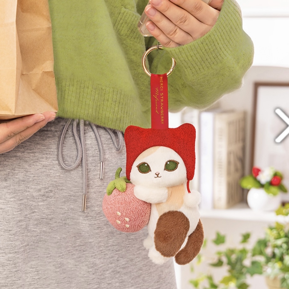 Mofusand 鯊魚貓 公仔匙扣｜預訂